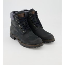 Zahira Schuhe - Stiefelette Nubukleder (Blau, Gr. 37)