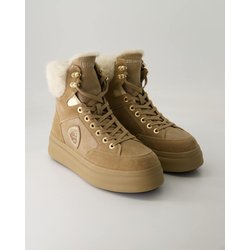 Blauer Schuhe - Emery01 Leder und Synthetik (Beige, Gr. 37)