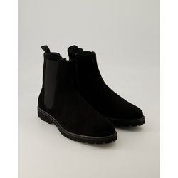 Sioux Schuhe - Meredith-745-H Veloursleder (Schwarz, Gr. 39)
