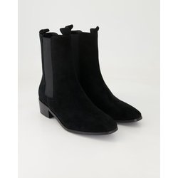 Di Lauro Schuhe - 33950-Pr50 Veloursleder und Textil (Schwarz, Gr. 37)