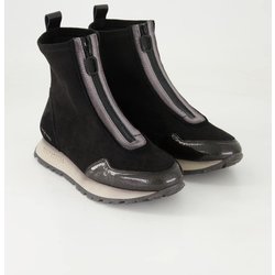 Hispanitas Schuhe - Hi254354 Leder und Veloursleder (Schwarz, Gr. 36)