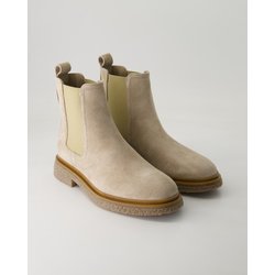 Marc O´Polo Schuhe - Lotta 1B Veloursleder und Textil (Beige, Gr. 37)