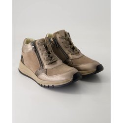 Waldläufer Schuhe - H-April Leder und Veloursleder (Bronze, Gr. 37 ½)