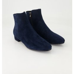 Di Lauro Schuhe - W55-7A Veloursleder (Blau, Gr. 40)