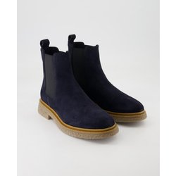 Marc O´Polo Schuhe - 40913615001300 Veloursleder und Textil (Blau, Gr. 37)