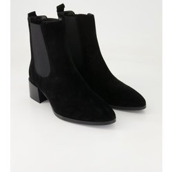 Di Lauro Schuhe - 39867-Pr35 Veloursleder und Textil (Schwarz, Gr. 42)