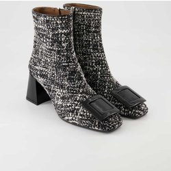 Konstantin Starke Schuhe - 6572-104 Leder und Textil (Schwarz, Gr. 39)