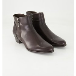 Terry Schuhe - Stefany-333 Glattleder (Braun, Gr. 42)