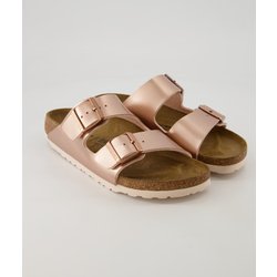 Birkenstock Schuhe - Arizona Kids Birko-Flor Birko-Flor (Roségold, Gr. 36)