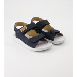 Geox Schuhe - Sandal Lightfloppy Nubukleder (Blau, Gr. 32)