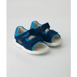 Superfit Schuhe - Flow Leder und Textil (Blau, Gr. 24)
