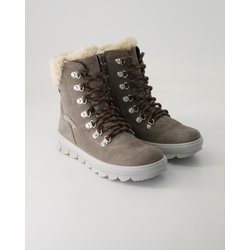 Superfit Schuhe - Flavia Veloursleder und Textil (Grau, Gr. 36)