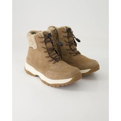 Vado Schuhe - LIA Mid Zipper Vatex Veloursleder und Textil (Beige, Gr. 36)