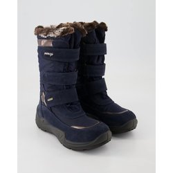 Primigi Schuhe - Pwigt 68784 Veloursleder und Textil (Blau, Gr. 31)