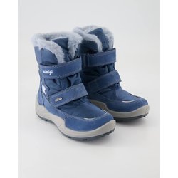 Primigi Schuhe - Pwigt 68785 Veloursleder und Textil (Blau, Gr. 29)
