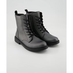 Geox Schuhe - Eclair Girl Synthetik (Silber, Gr. 35)