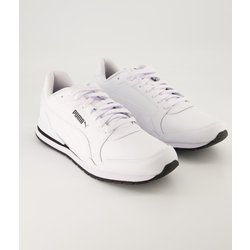 Puma Schuhe - ST Runner v3 L Leder (Weiß, Gr. 44 ½)