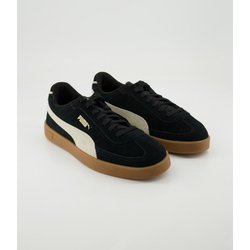 Puma Schuhe - Club II Era Suede Veloursleder (Schwarz, Gr. 40 ½)