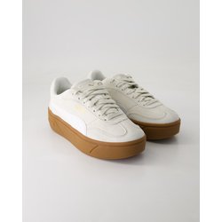 Puma Schuhe - Puma Club II Era Platform Veloursleder (Beige, Gr. 42)