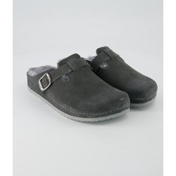 MUBB Schuhe - 8119-21 Nubukleder (Grau, Gr. 39)