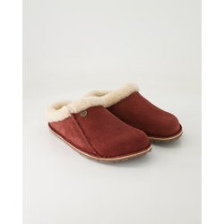 Birkenstock Schuhe - Zermatt Premium Veloursleder (Rot, Gr. 40)