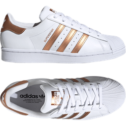 adidas Originals Superstar Damen Weiss Bronze