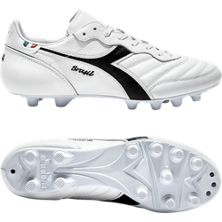 Diadora Brasil Italy OG LT+ MDPU FG Weiss Schwarz FC0351