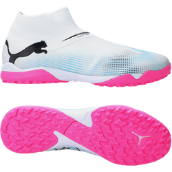 PUMA FUTURE 7 Match+ LL TT Phenomenal Weiss Schwarz Pink F01