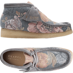 Clarks Wallabee Boots Sneaker Damen Blau