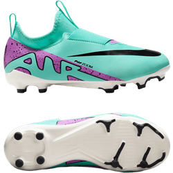 Nike Jr Air Zoom Mercurial Vapor XV Academy FG/MG Peak Ready Kids Grün Pink Schwarz F300