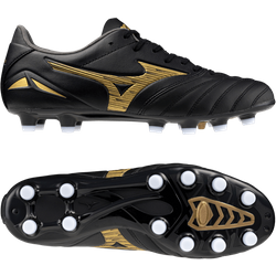 Mizuno Morelia Neo IV Pro FG Aurum Schwarz Gold F50