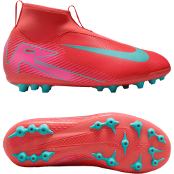 Nike Jr Air Zoom Mercurial Superfly X Academy AG Mad Energy Kids Rot F800