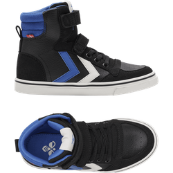 Hummel Slimmer Stadil High Sneaker Kids Schwarz F2001