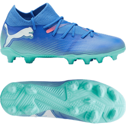 PUMA FUTURE 7 Match FG/AG Formula Jr Kids Blau Weiss F01