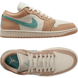 Nike Air Jordan 1 Low Damen Braun F130