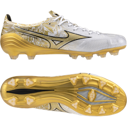 Mizuno Alpha Made in Japan FG Prism Gold Weiss Gold Schwarz F50