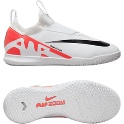 Nike Jr Air Zoom Mercurial Vapor XV Academy IC Halle Ready Kids Rot Weiss Schwarz F600