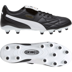 PUMA KING Top FG/AG Schwarz Weiss Gold F01