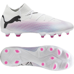 PUMA FUTURE 7 Pro FG/AG Phenomenal Weiss Schwarz Pink F01