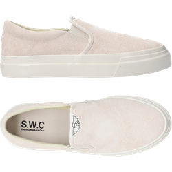 Stepney Lister Hairy Suede Damen Rosa