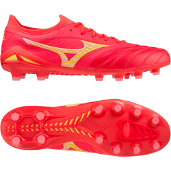 Mizuno Morelia Neo IV Made in Japan FG Release Rot Gelb F64