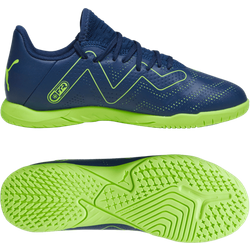PUMA FUTURE Play IT Halle Jr Gear Up Kids Blau Grün F03