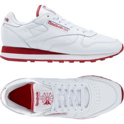 Reebok Classic Leather Weiss Rot