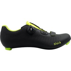 Fizik Tempo R5 Overcurve Schuhe Schwarz Gelb Fluor, Größe 45 - EUR