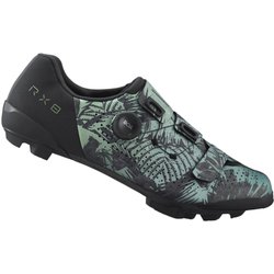 Shimano SH-RX801 Rennradschuhe Grün Schwarz, Größe 42 - EUR