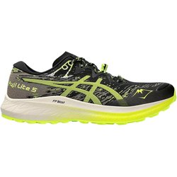 Asics Fuji Lite 5 Schwarz Gelb Laufschuhe, Größe 46 - EUR