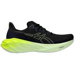 Asics Novablast 4 Schwarz Gelb Schuhe, Größe 46,5 - EUR