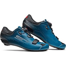 Sidi Sixty Schwarz Blaue Schuhe - Herren Radsportschuhe, Größe 43 - EUR