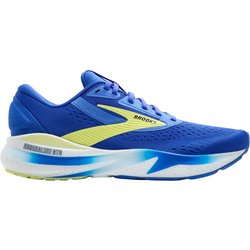 Brooks Adrenaline GTS 24 Wide Blau Gelb SS25 Schuhe, Größe 42,5 - EUR