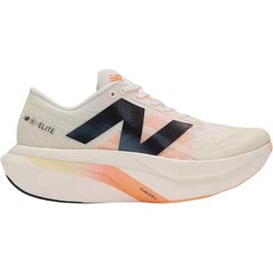 New Balance FuelCell SuperComp Elite v4 Weiß Orange SS25 Damen-Sneaker, Größe 40,5 - EUR